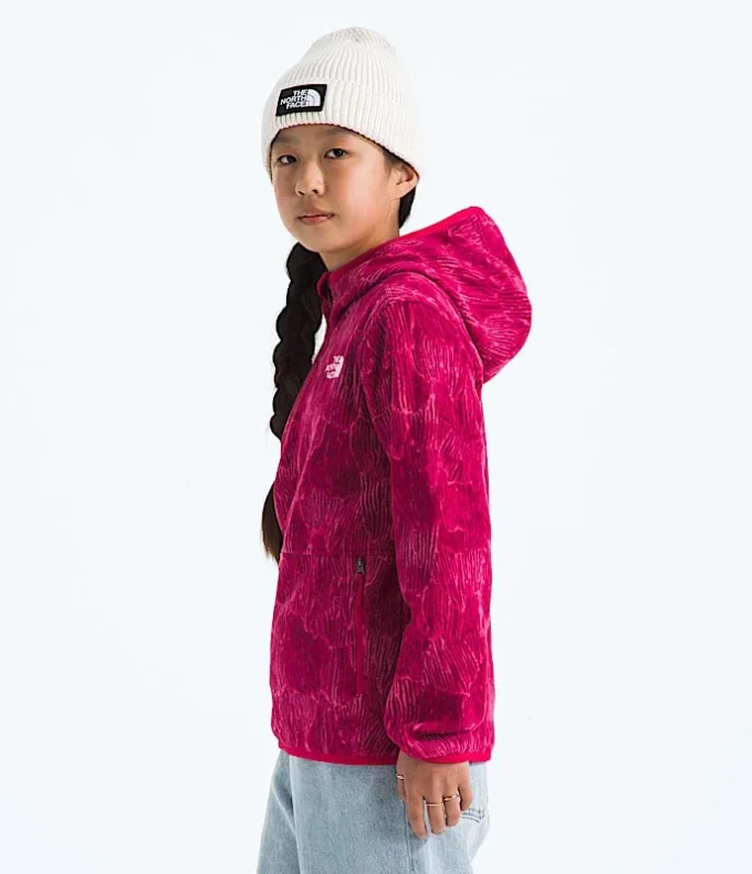 Glacier-hoodie med fuld lynlås til drenge og piger – Print Glacier-hoodie med fuld lynlås til drenge og piger – Print