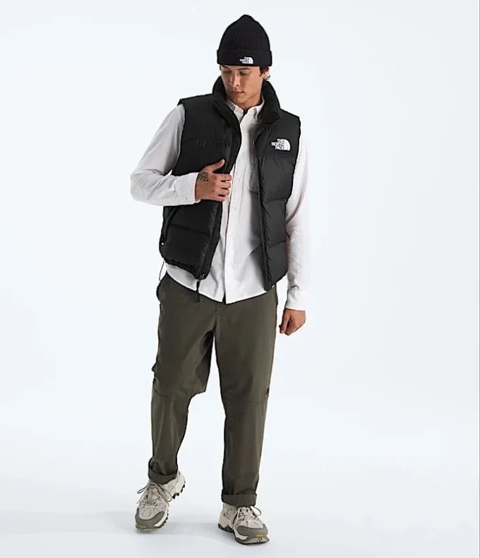 Herre 1996 Retro Nuptse Vest Herre 1996 Retro Nuptse Vest
