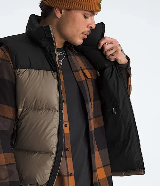 Herre 1996 Retro Nuptse Vest Herre 1996 Retro Nuptse Vest