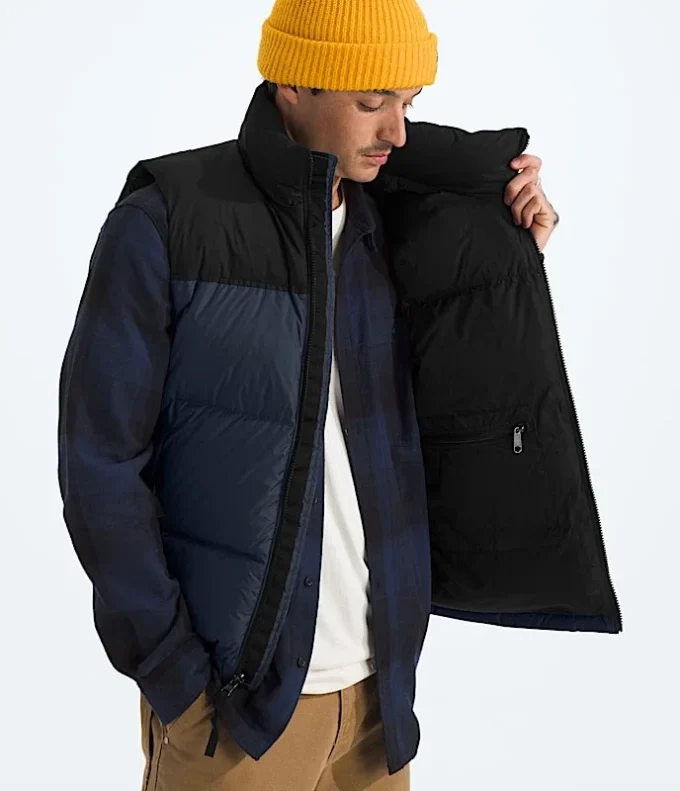 Herre 1996 Retro Nuptse Vest Herre 1996 Retro Nuptse Vest