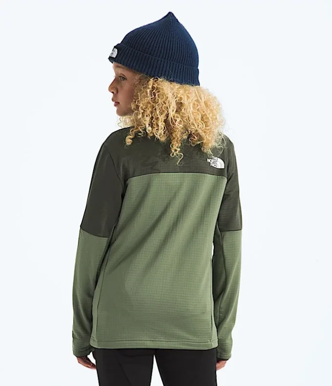 Hike Mid Layer Full-Zip til drenge og piger Hike Mid Layer Full-Zip til drenge og piger