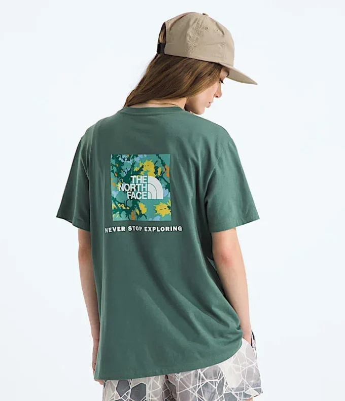 Kortærmet Core Flower Power Box NSE T-shirt til kvinder Kortærmet Core Flower Power Box NSE T-shirt til kvinder