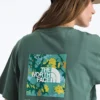 Kortærmet Core Flower Power Box NSE T-shirt til kvinder Kortærmet Core Flower Power Box NSE T-shirt til kvinder