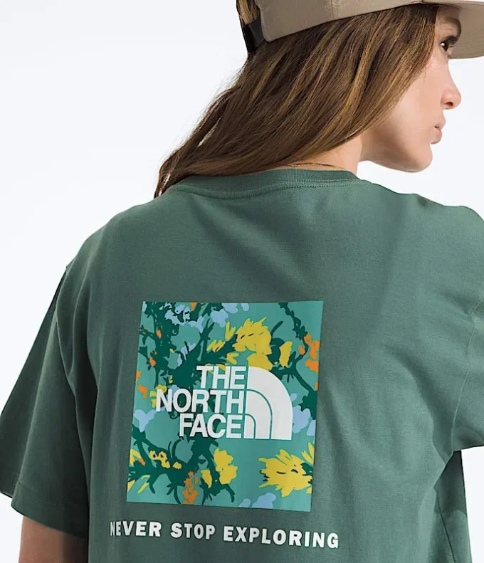 Kortærmet Core Flower Power Box NSE T-shirt til kvinder Kortærmet Core Flower Power Box NSE T-shirt til kvinder