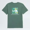 Kortærmet Core Flower Power Box NSE T-shirt til kvinder Kortærmet Core Flower Power Box NSE T-shirt til kvinder
