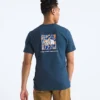 Kortærmet Core Wavy Lines Box NSE T-shirt til mænd Kortærmet Core Wavy Lines Box NSE T-shirt til mænd
