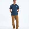 Kortærmet Core Wavy Lines Box NSE T-shirt til mænd Kortærmet Core Wavy Lines Box NSE T-shirt til mænd