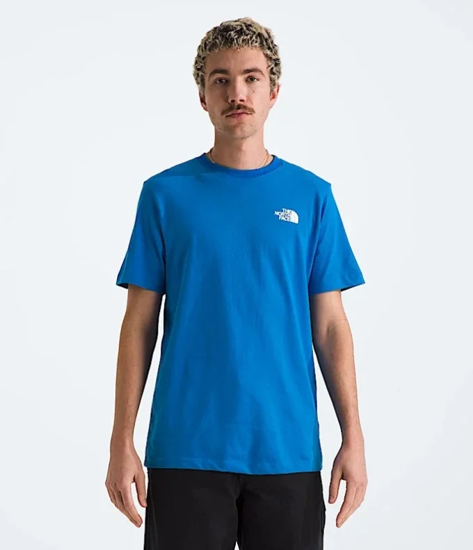 Kortærmet Core Wavy Lines Box NSE T-shirt til mænd Kortærmet Core Wavy Lines Box NSE T-shirt til mænd