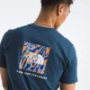 Kortærmet Core Wavy Lines Box NSE T-shirt til mænd Kortærmet Core Wavy Lines Box NSE T-shirt til mænd