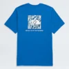 Kortærmet Core Wavy Lines Box NSE T-shirt til mænd Kortærmet Core Wavy Lines Box NSE T-shirt til mænd