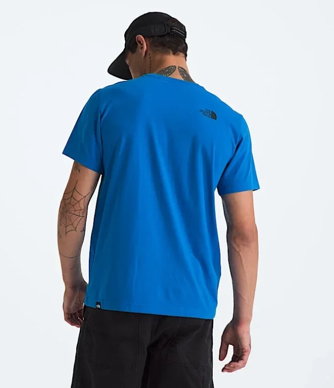 Kortærmet fin T-shirt til mænd Kortærmet fin T-shirt til mænd