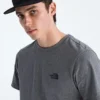 Kortærmet Simple Dome T-shirt til mænd Kortærmet Simple Dome T-shirt til mænd