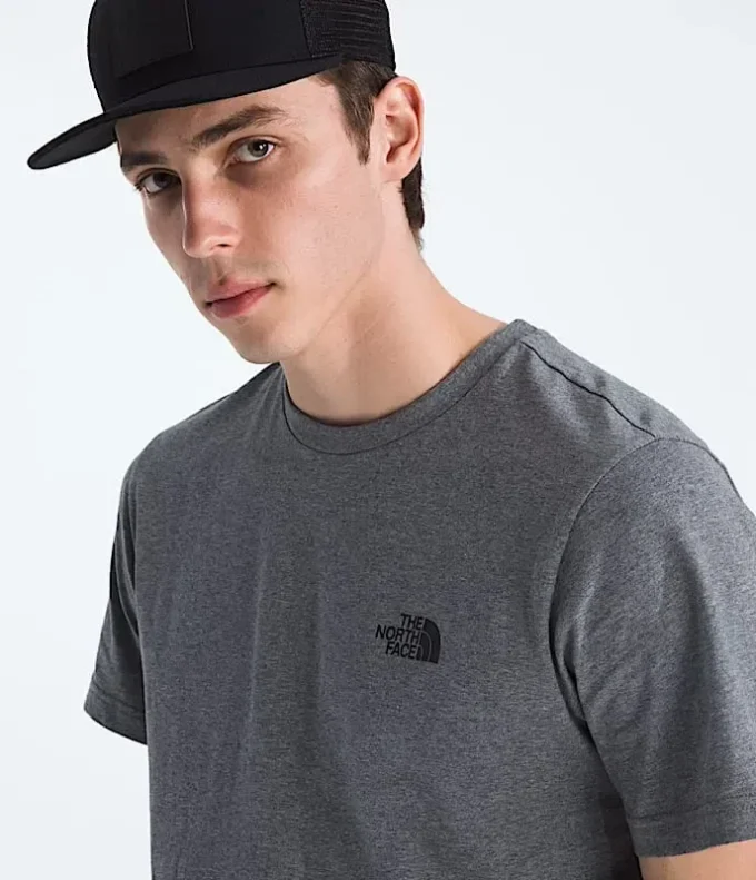 Kortærmet Simple Dome T-shirt til mænd Kortærmet Simple Dome T-shirt til mænd