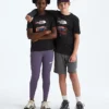 Kortærmet T-shirt med landskabsmotiv til drenge og piger Kortærmet T-shirt med landskabsmotiv til drenge og piger