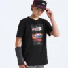 Kortærmet T-shirt med landskabsmotiv til drenge og piger Kortærmet T-shirt med landskabsmotiv til drenge og piger