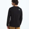 Langærmet, enkel Dome Tee til mænd Langærmet, enkel Dome Tee til mænd
