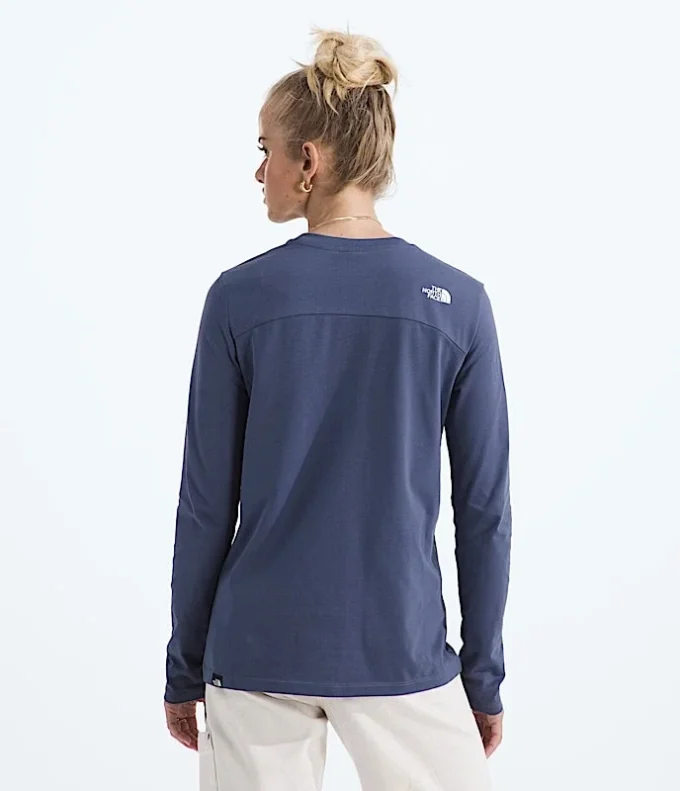 Langærmet Simple Dome Tee til kvinder Langærmet Simple Dome Tee til kvinder