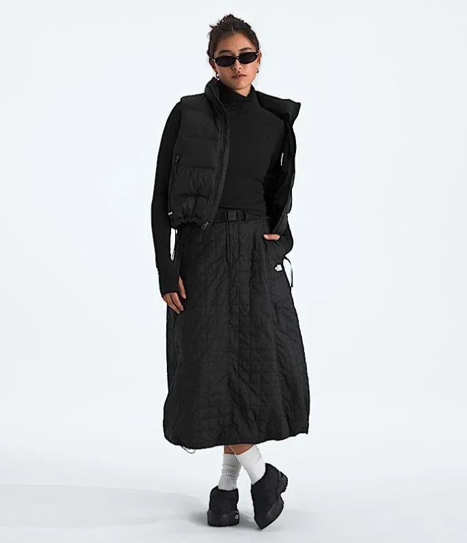 Langærmet turtleneck-top til kvinder