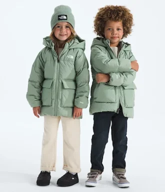 North Down Fleece-Lined Parka til børn