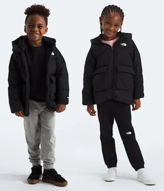 North Down Fleece-Lined Parka til børn