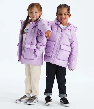 North Down Fleece-Lined Parka til børn