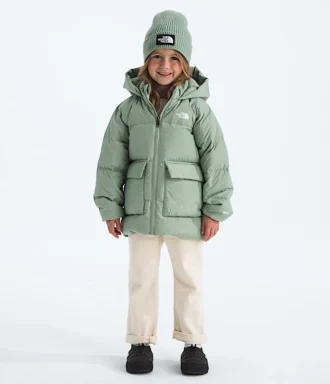 North Down Fleece-Lined Parka til børn