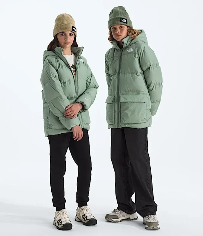 North Down fleeceforet kort parka til drenge og piger North Down fleeceforet kort parka til drenge og piger