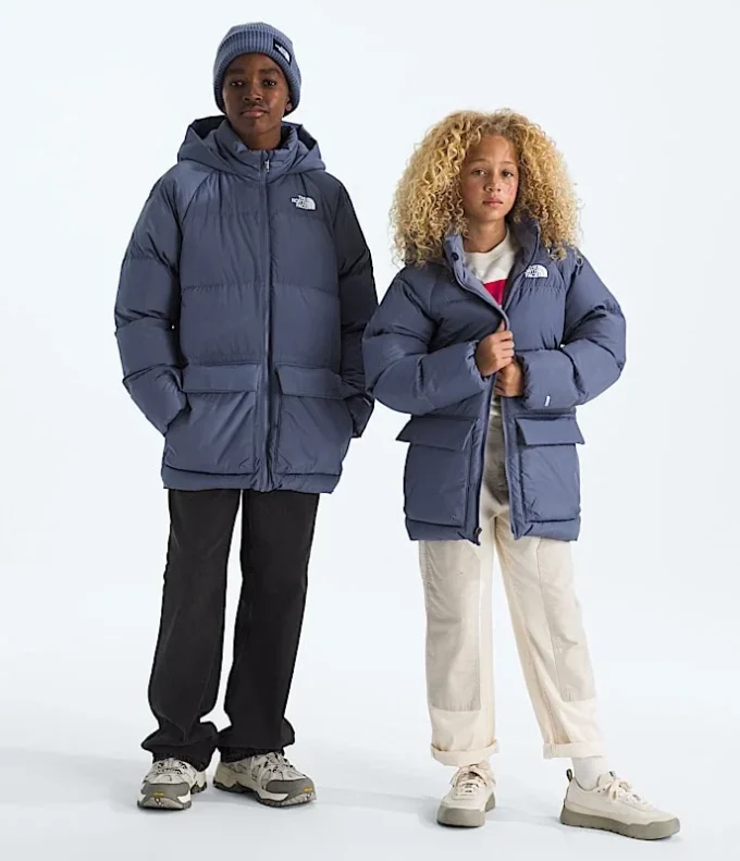 North Down fleeceforet kort parka til drenge og piger North Down fleeceforet kort parka til drenge og piger