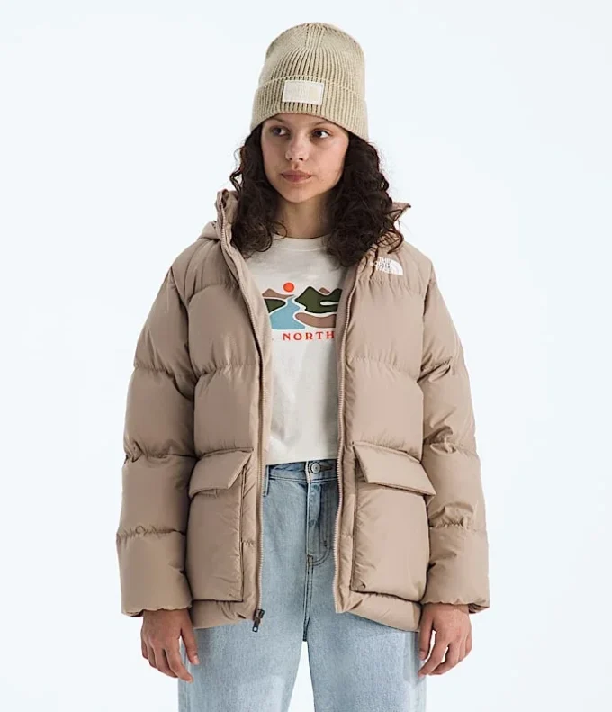 North Down fleeceforet kort parka til drenge og piger North Down fleeceforet kort parka til drenge og piger