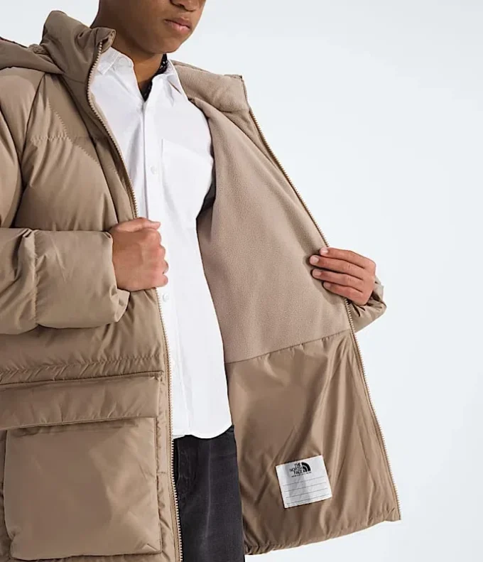 North Down fleeceforet kort parka til drenge og piger North Down fleeceforet kort parka til drenge og piger