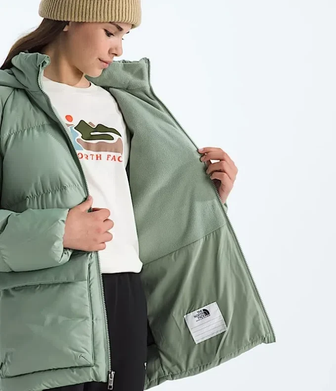 North Down fleeceforet kort parka til drenge og piger North Down fleeceforet kort parka til drenge og piger