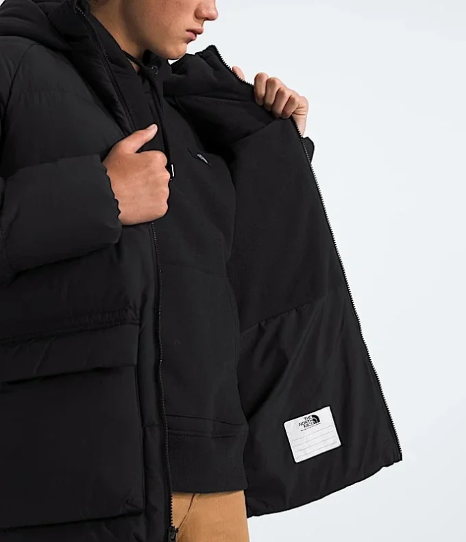 North Down fleeceforet kort parka til drenge og piger North Down fleeceforet kort parka til drenge og piger