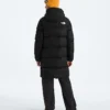 Nuptse lang parka til drenge og piger