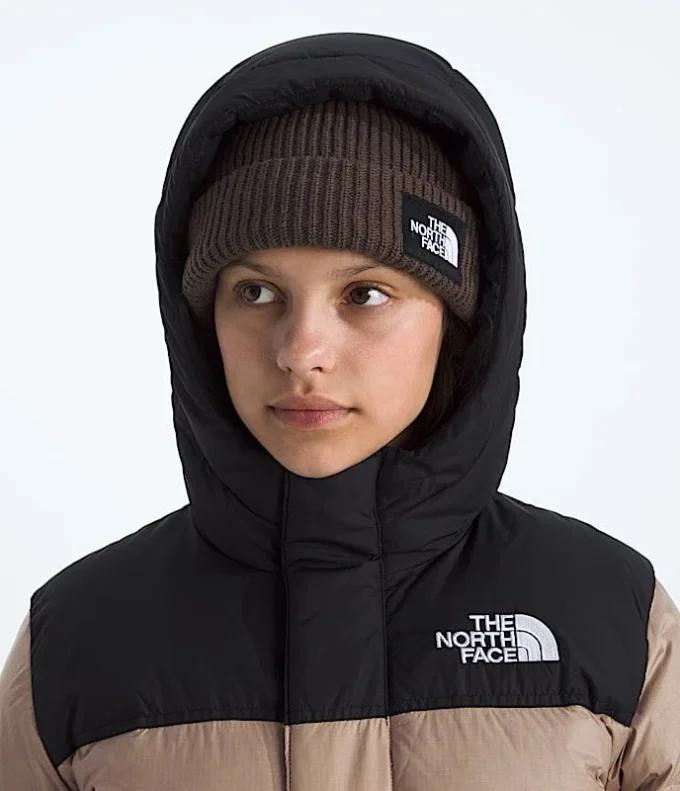 Nuptse lang parka til drenge og piger