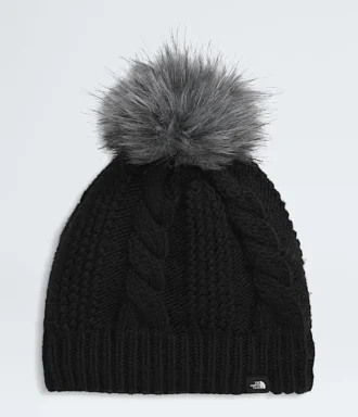 Oh Mega Fur Pom Beanie med foring til børn