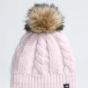 Oh Mega Fur Pom Beanie med foring til børn