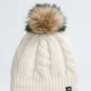 Oh Mega Fur Pom Beanie med foring til børn