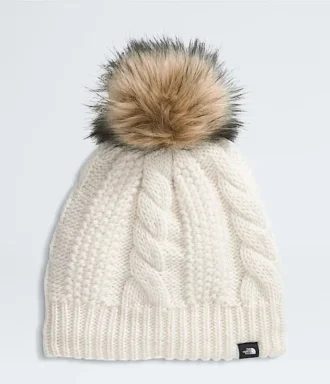 Oh Mega Fur Pom Beanie med foring til børn