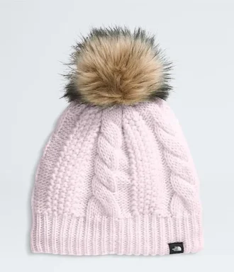 Oh Mega Fur Pom Beanie med foring til børn