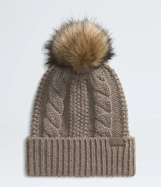 Oh Mega Fur Pom Beanie til kvinder