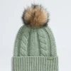 Oh Mega Fur Pom Beanie til kvinder Oh Mega Fur Pom Beanie til kvinder