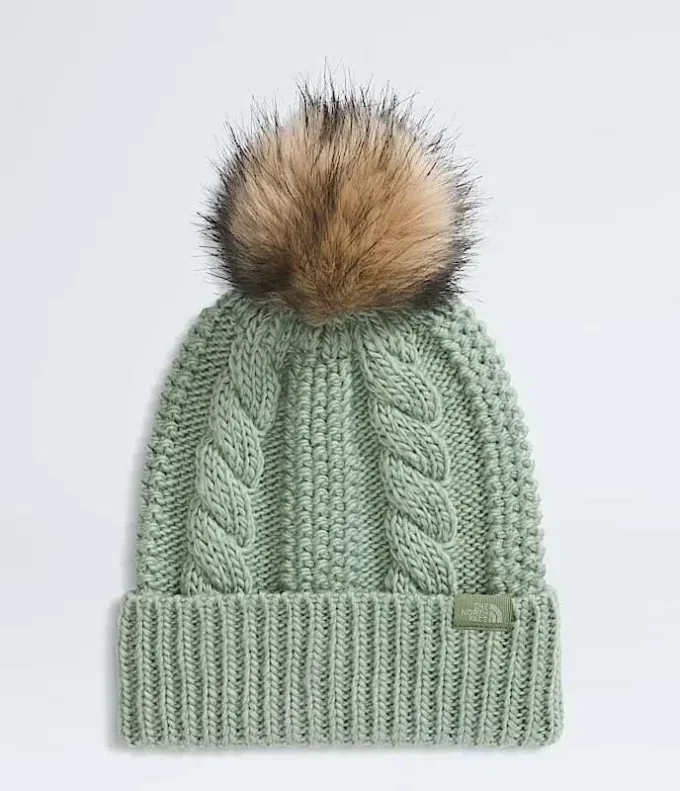 Oh Mega Fur Pom Beanie til kvinder Oh Mega Fur Pom Beanie til kvinder