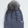 Oh Mega Fur Pom Beanie til kvinder Oh Mega Fur Pom Beanie til kvinder