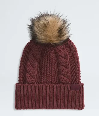 Oh Mega Fur Pom Beanie til kvinder Oh Mega Fur Pom Beanie til kvinder