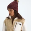 Oh Mega Fur Pom Beanie til kvinder Oh Mega Fur Pom Beanie til kvinder