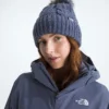 Oh Mega Fur Pom Beanie til kvinder Oh Mega Fur Pom Beanie til kvinder