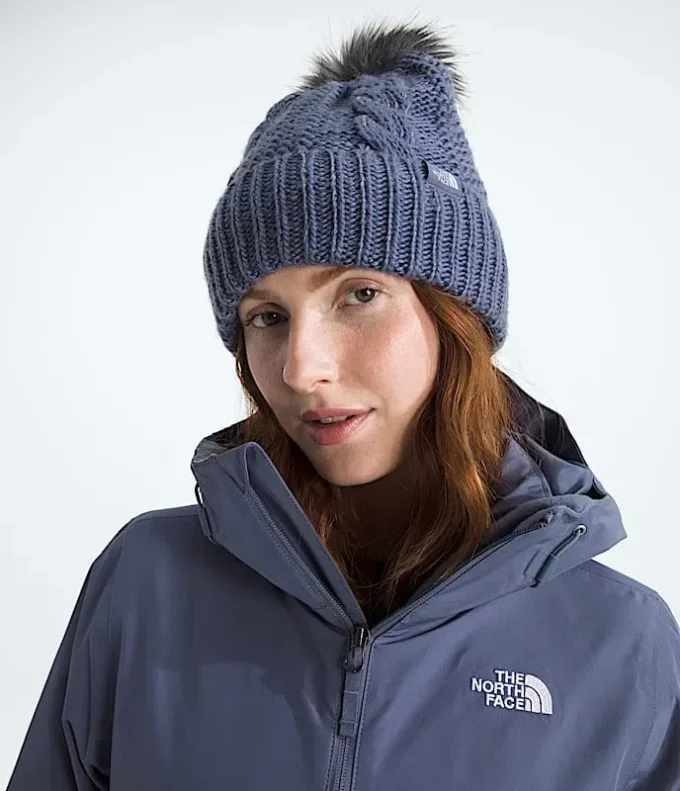 Oh Mega Fur Pom Beanie til kvinder Oh Mega Fur Pom Beanie til kvinder