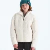 Reversibel Shasta-jakke med gennemgående lynlås til piger Reversibel Shasta-jakke med gennemgående lynlås til piger