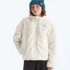 Reversibel Shasta-jakke med gennemgående lynlås til piger Reversibel Shasta-jakke med gennemgående lynlås til piger