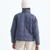 Reversibel Shasta-jakke med gennemgående lynlås til piger Reversibel Shasta-jakke med gennemgående lynlås til piger